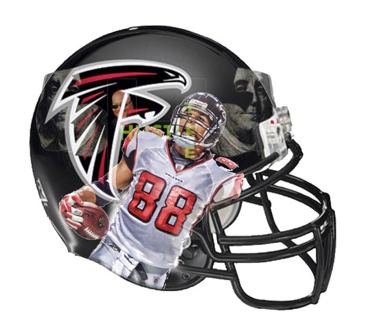 Tony Gonzales Atlanta Falcons helmet